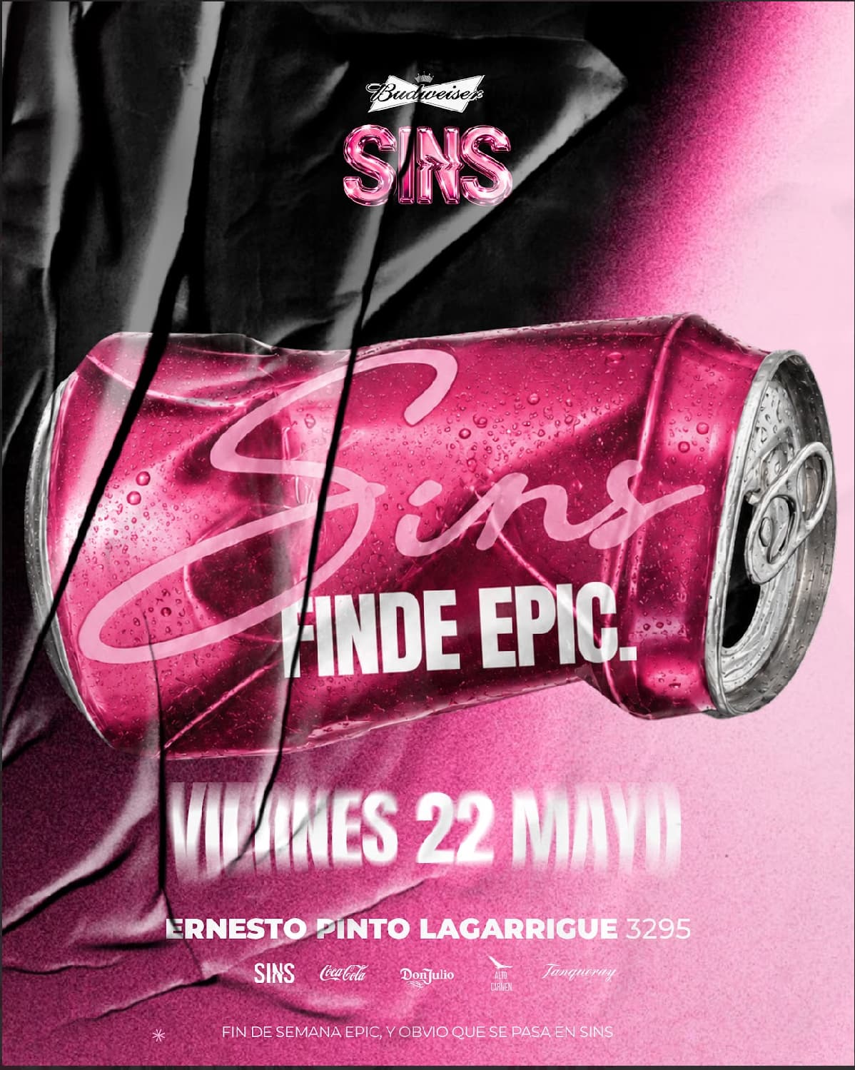 SINS! VIERNES 22 DE MAYO image}