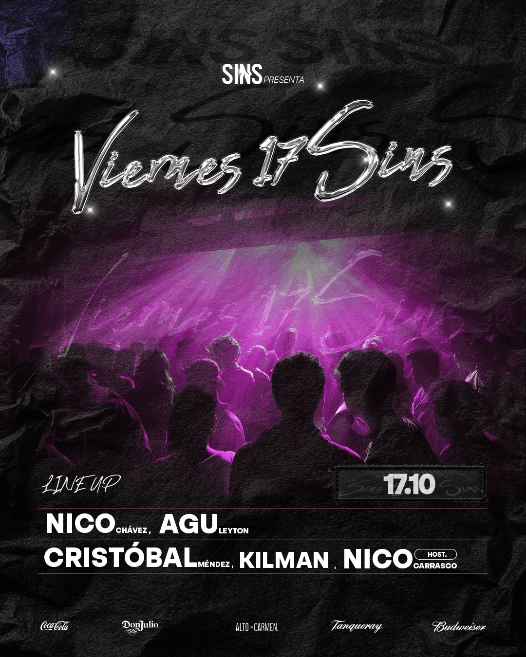 SINS! VIERNES 17 DE OCTUBRE image}