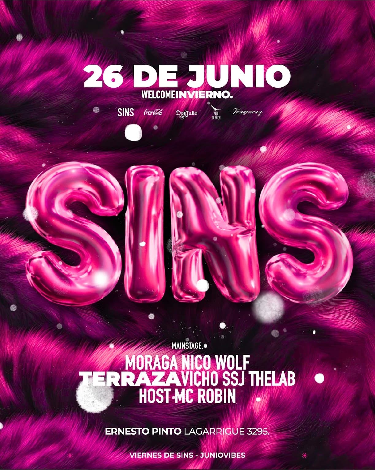 SINS! VIERNES 26 DE JUNIO image}